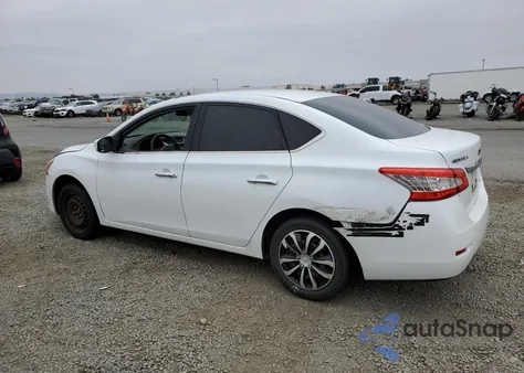 2014 Nissan Sentra S from USA, damaged, VIN 3N1AB7AP7EY340751